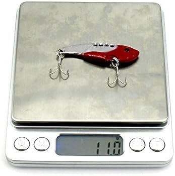 おまけルアーその５ Amazon.co.jp: lenpaby 8pcs 5.5 CM 11 GハードメタルVib釣りルアー